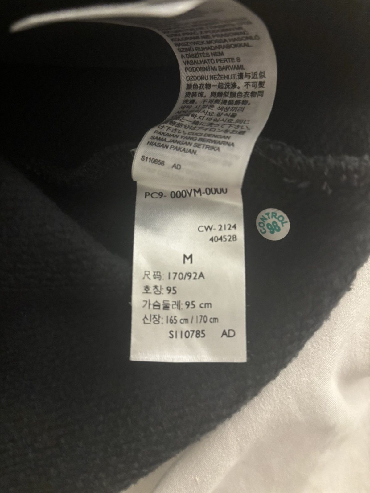 DENIM TEARS × Levi's Denim Tears x Levi’s Cotton Fleur De-Lis Crewneck ‘Charcoal’ Size US M / EU 48-50 / 2 - 9 Thumbnail