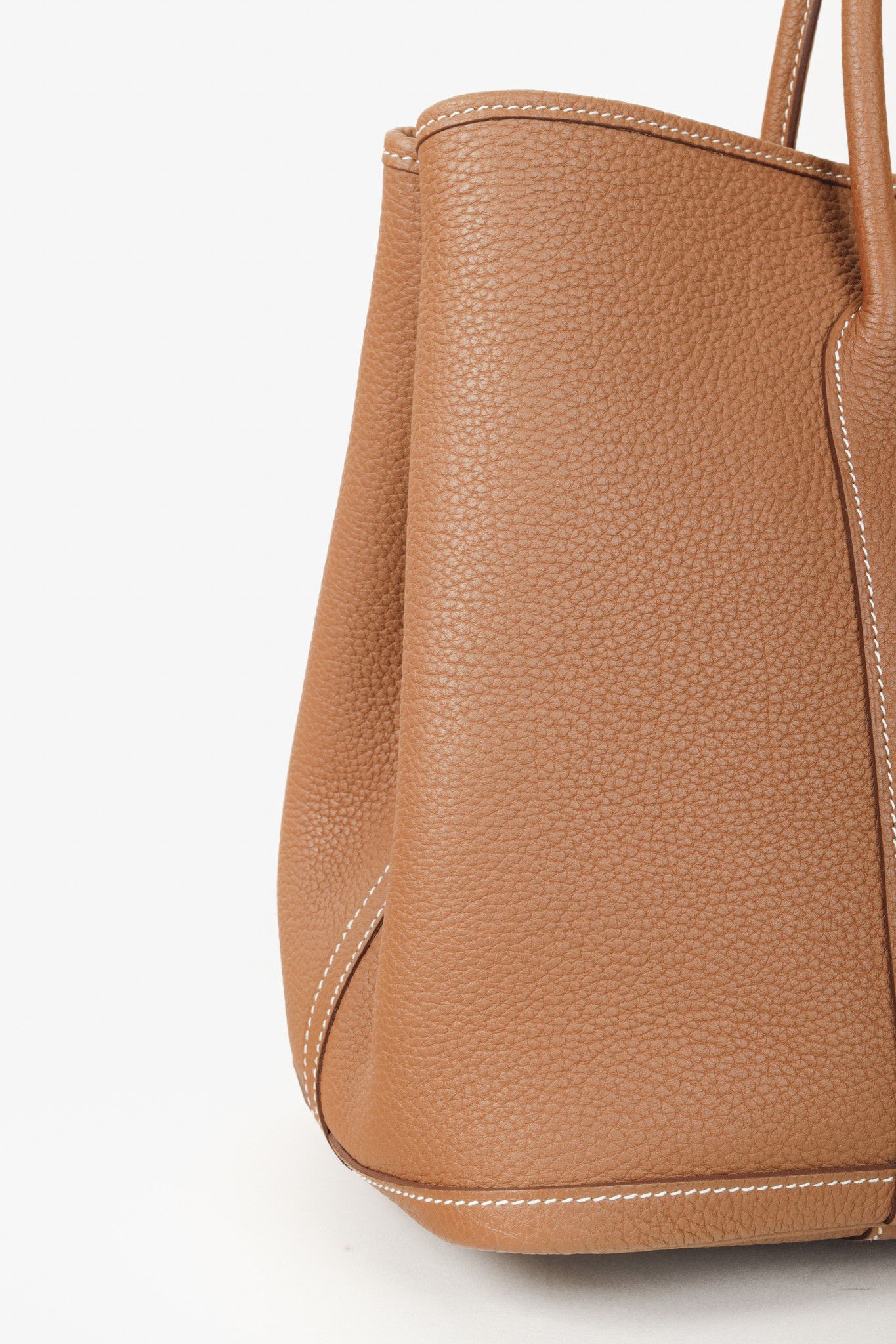 Hermes Hermes Gold Negonda Garden Party 36 Brown Leather Tote Size ONE SIZE - 9 Thumbnail