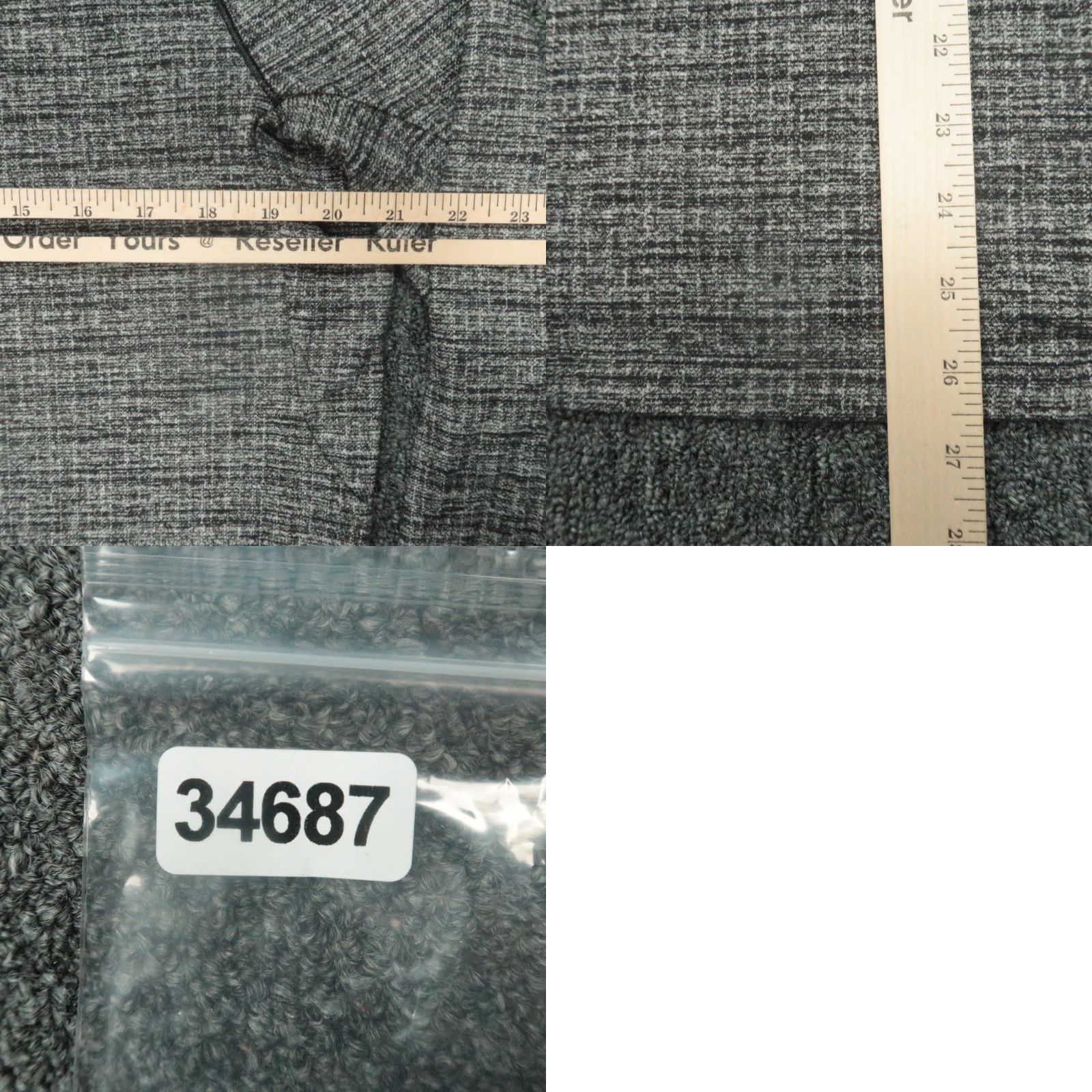 Lululemon Lululemon Pullover Men L Black Gray Heather Surge Warm Half Zip Training Shirt Size US L / EU 52-54 / 3 - 8 Thumbnail