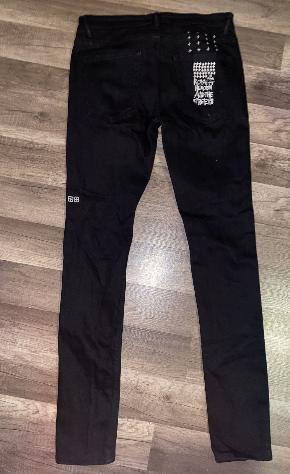 Ksubi Ksubi Knee Distressed Jeans Size US 32 / EU 48 - 3 Thumbnail