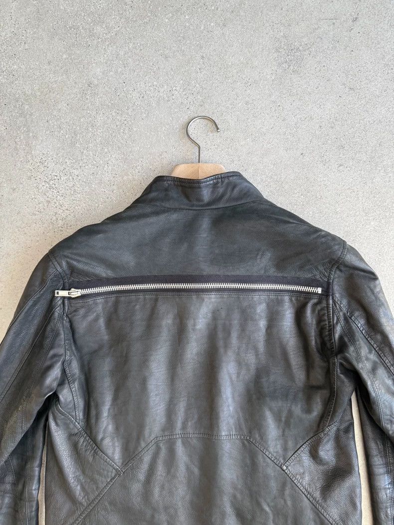 Rick Owens Rick Owens 13FW Early Diagonal Zip Leather Jacket 2504-Next Size US M / EU 48-50 / 2 - 5 Thumbnail