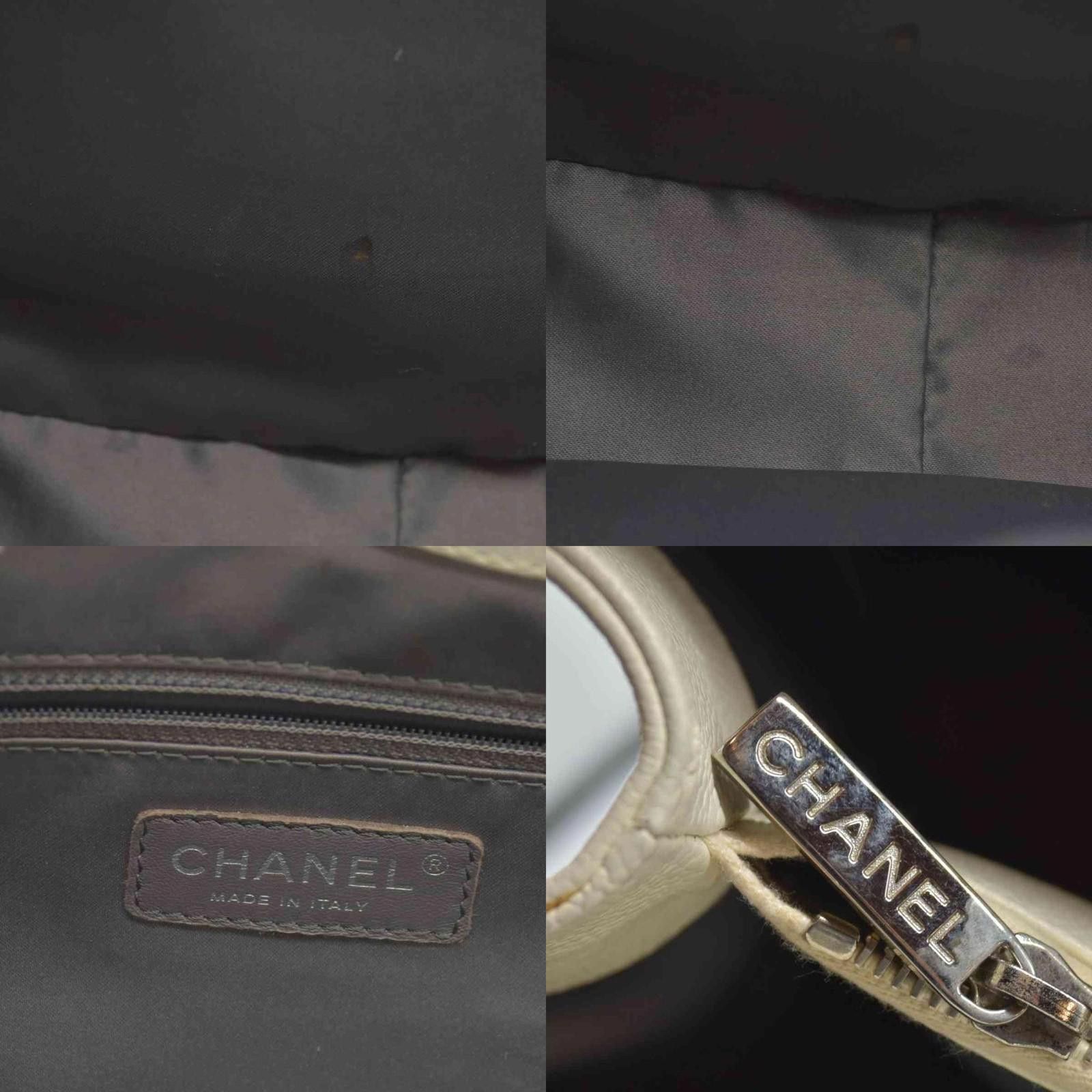 Chanel $3500 Chanel Caviar Quilted XL Grand Shopping Tote GST White Size ONE SIZE - 6 Thumbnail