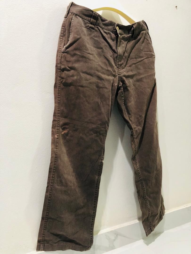 CAT'S PAW × Vintage Cat's Paw Workwear Duck Canvas Pants. Size US 36 / EU 52 - 3 Thumbnail