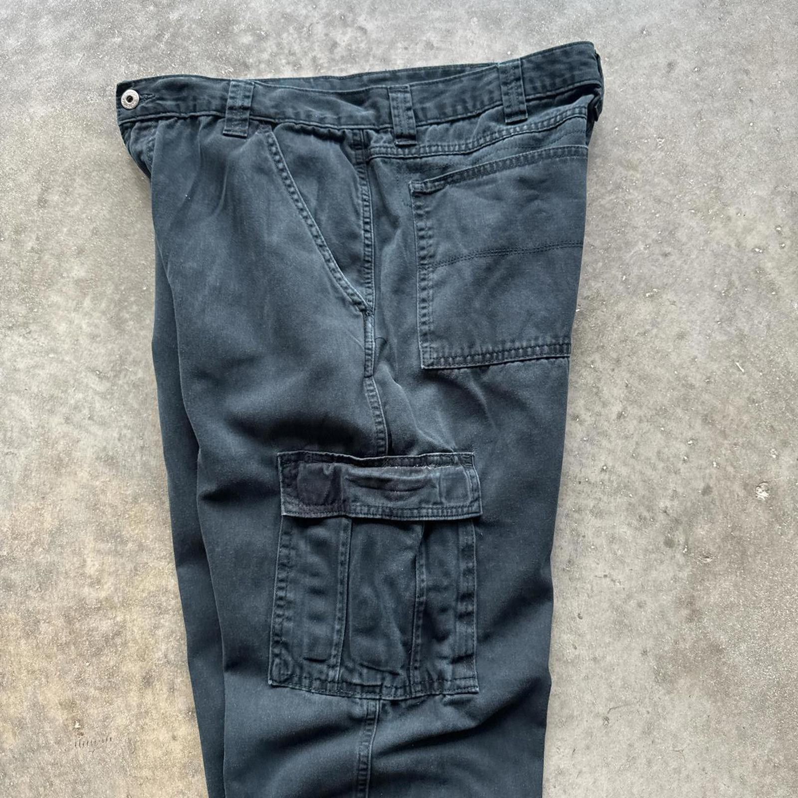Wrangler Black Wrangler utility cargo pants #skater Size US 34 / EU 50 - 7 Thumbnail