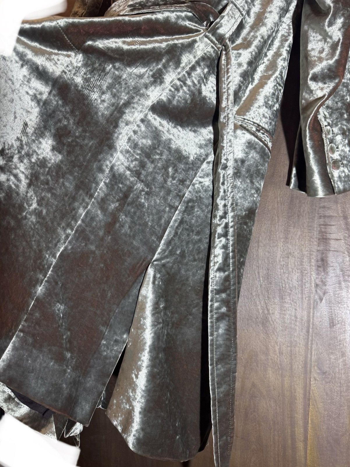 Ann Demeulemeester ann demeulemeester silver coat fw20 runway unisex XS 36 Size US XS / EU 42 / 0 - 11 Thumbnail