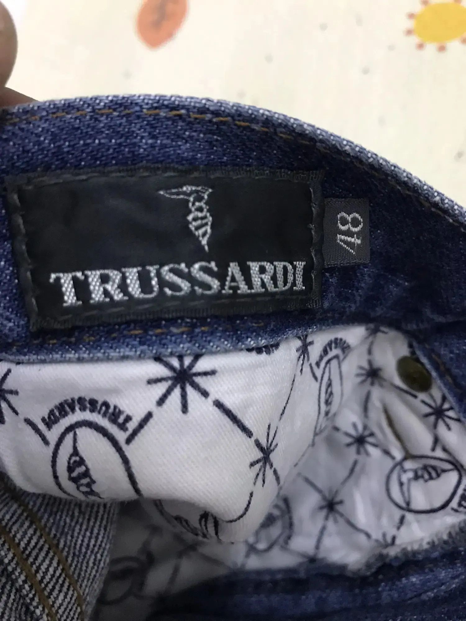 Trussardi Trussardi Blue Denim Size US 30 / EU 46 - 13 Thumbnail
