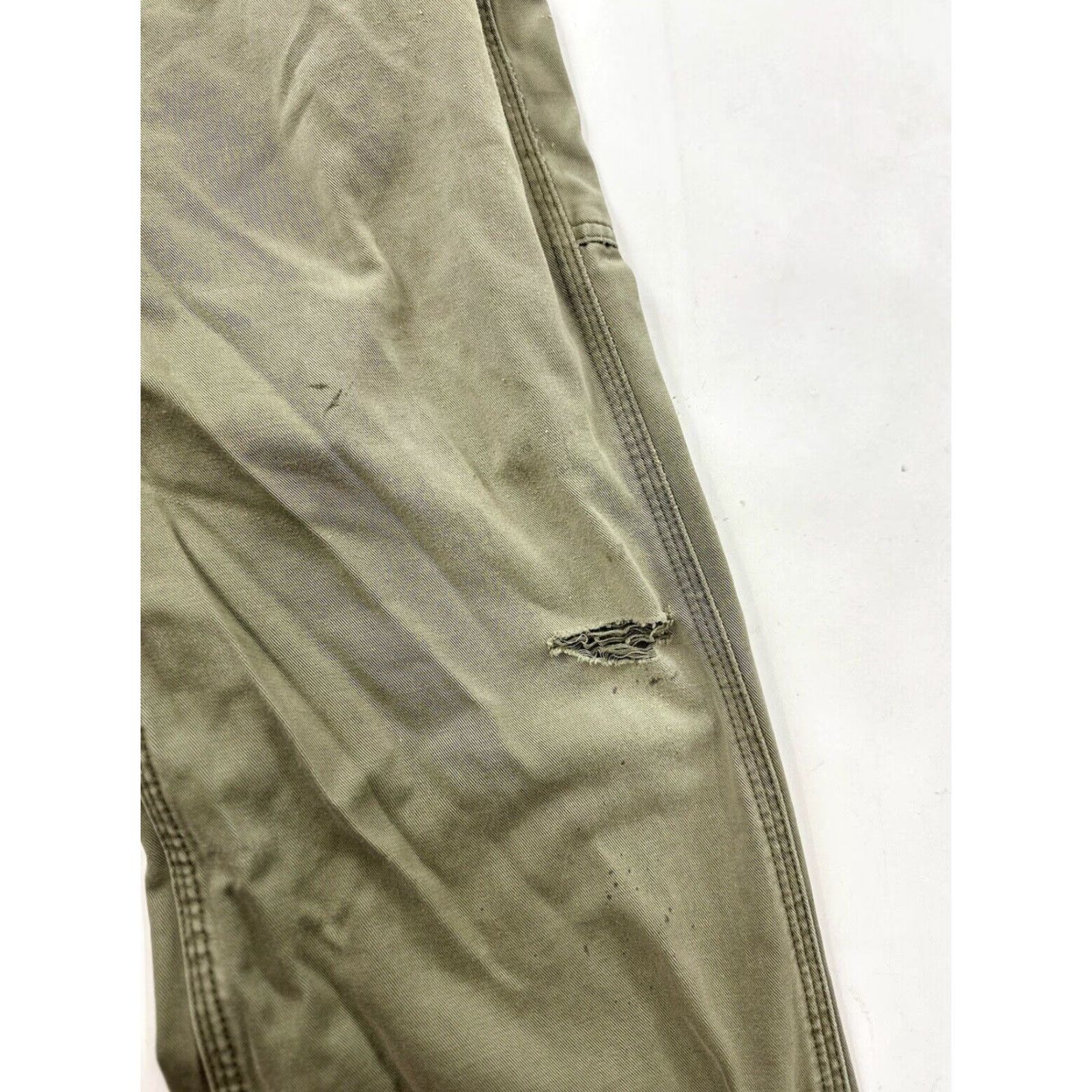 Carhartt Carhartt Green Carpenter Pants Men's 36x28 Relaxed Fit Cotton Canvas USA Size US 36 / EU 52 - 7 Thumbnail