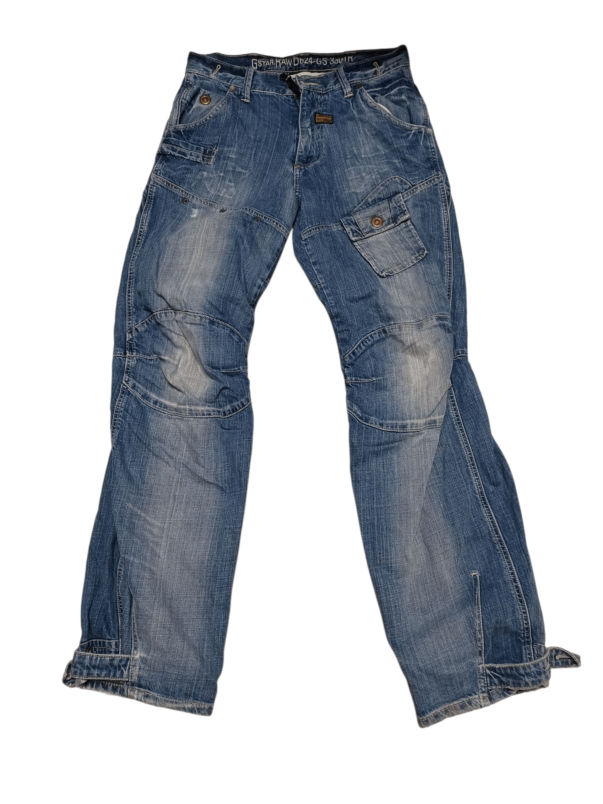 G-Star × Japanese Brand G Star Raw Denim Jeans Multipocket