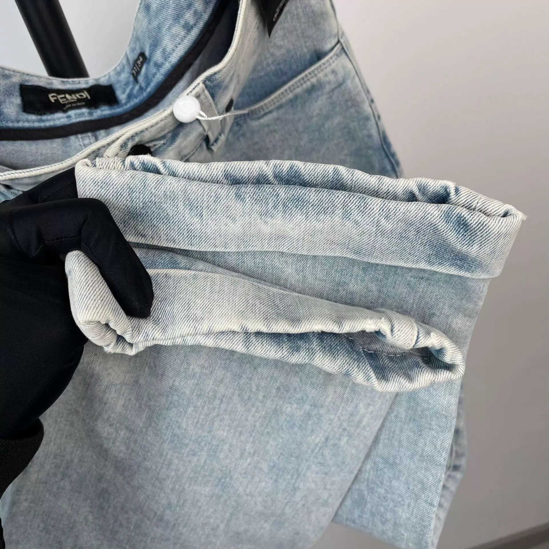 Fendi Fendi Light Blue Jeans 31 Size 31" - 7 Thumbnail