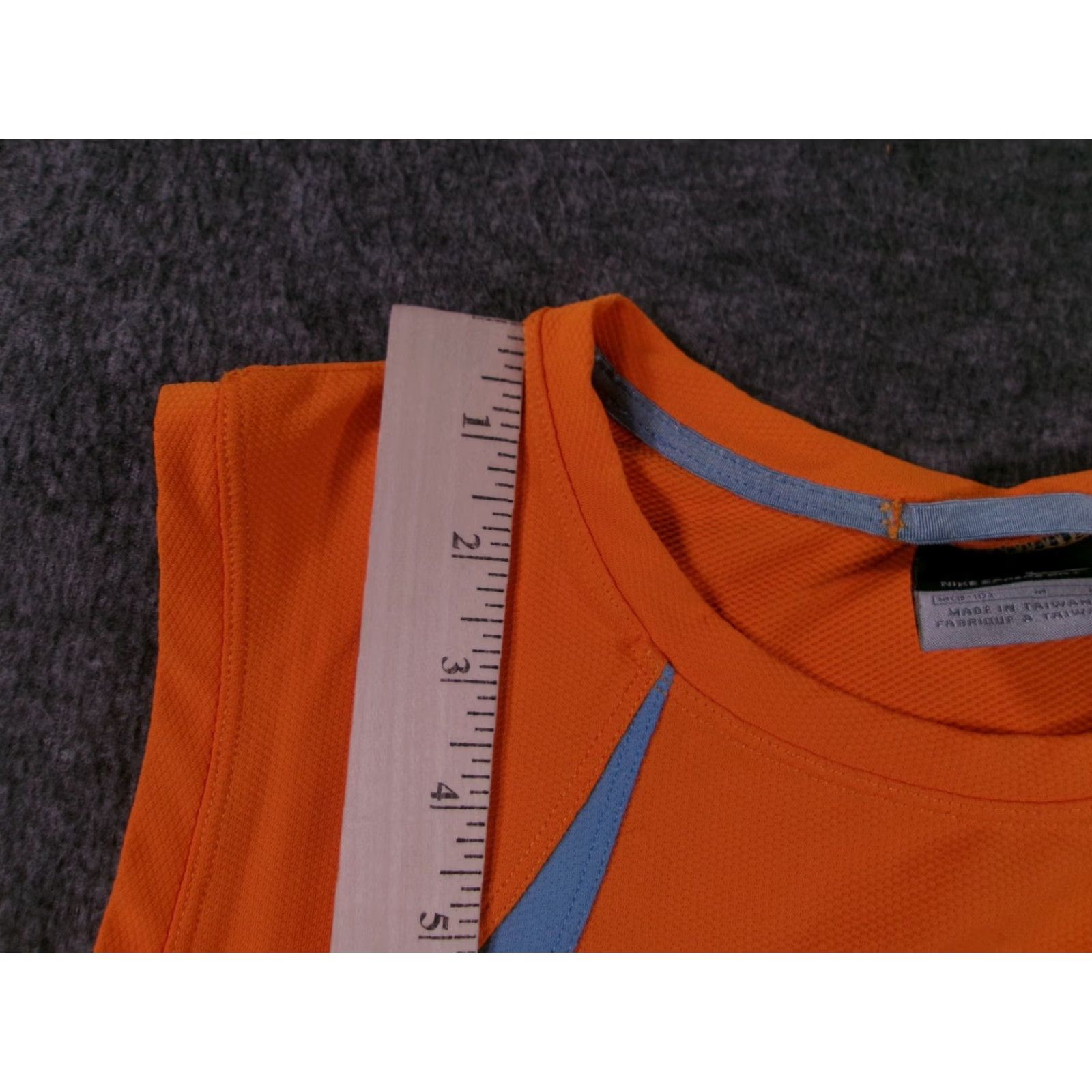 Nike Nike SphereDry Tank Top Womens M Orange Sleeveless Running Athletic Shirt Size M / US 6-8 / IT 42-44 - 5 Thumbnail