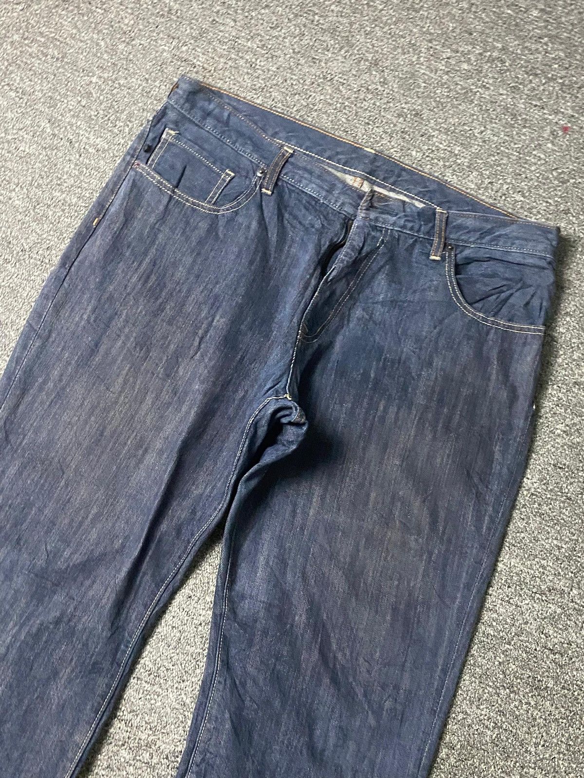 Japanese Brand × Vintage TOPVALU Japanese Brand Relaxed Fit Denim Jeans (132) Size US 36 / EU 52 - 9 Thumbnail