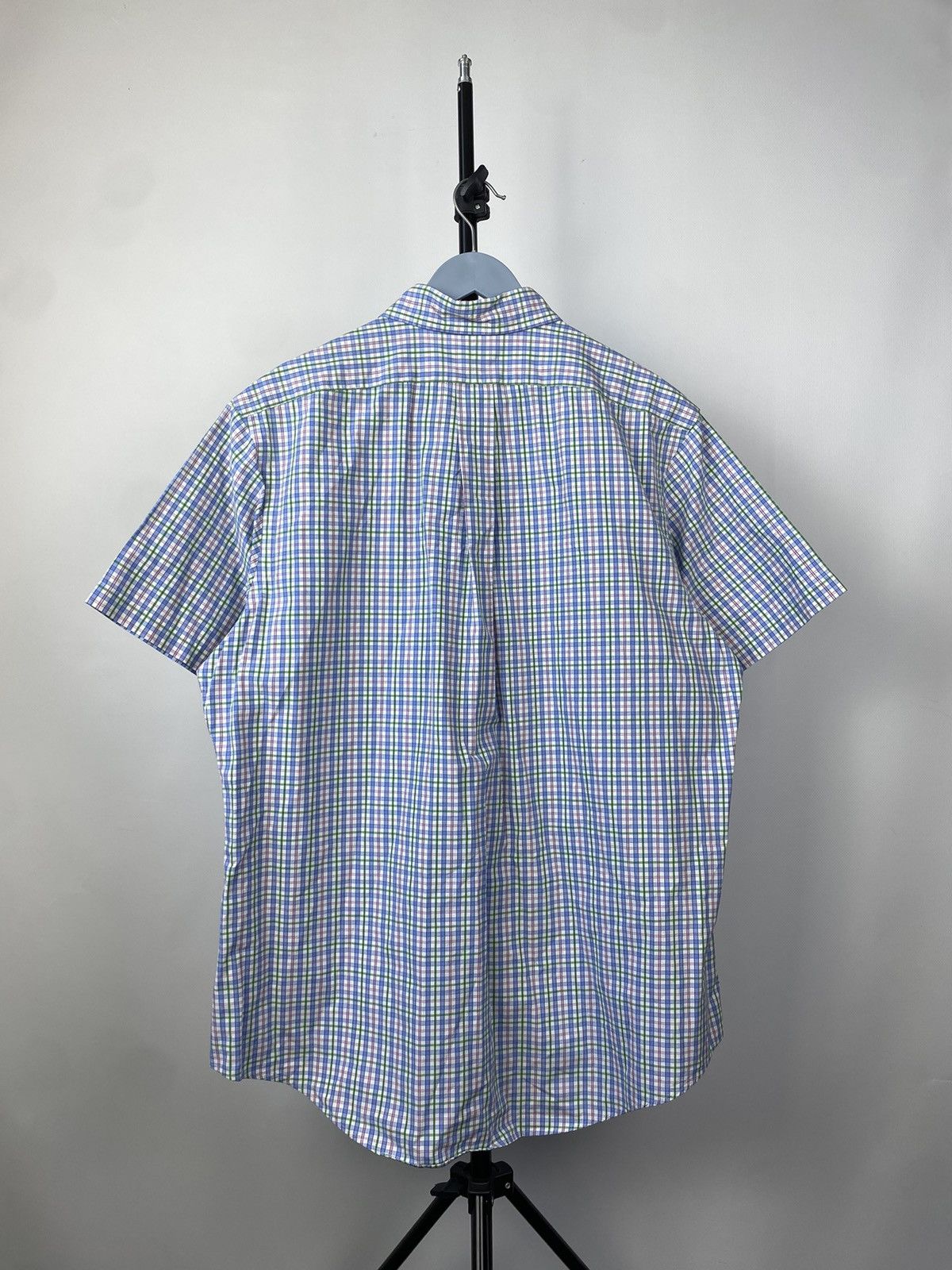 Polo Ralph Lauren × Ralph Lauren × Vintage 90s Vintage POLO RALPH LAUREN Short Sleeve Button Up Shirt Size US XL / EU 56 / 4 - 7 Thumbnail