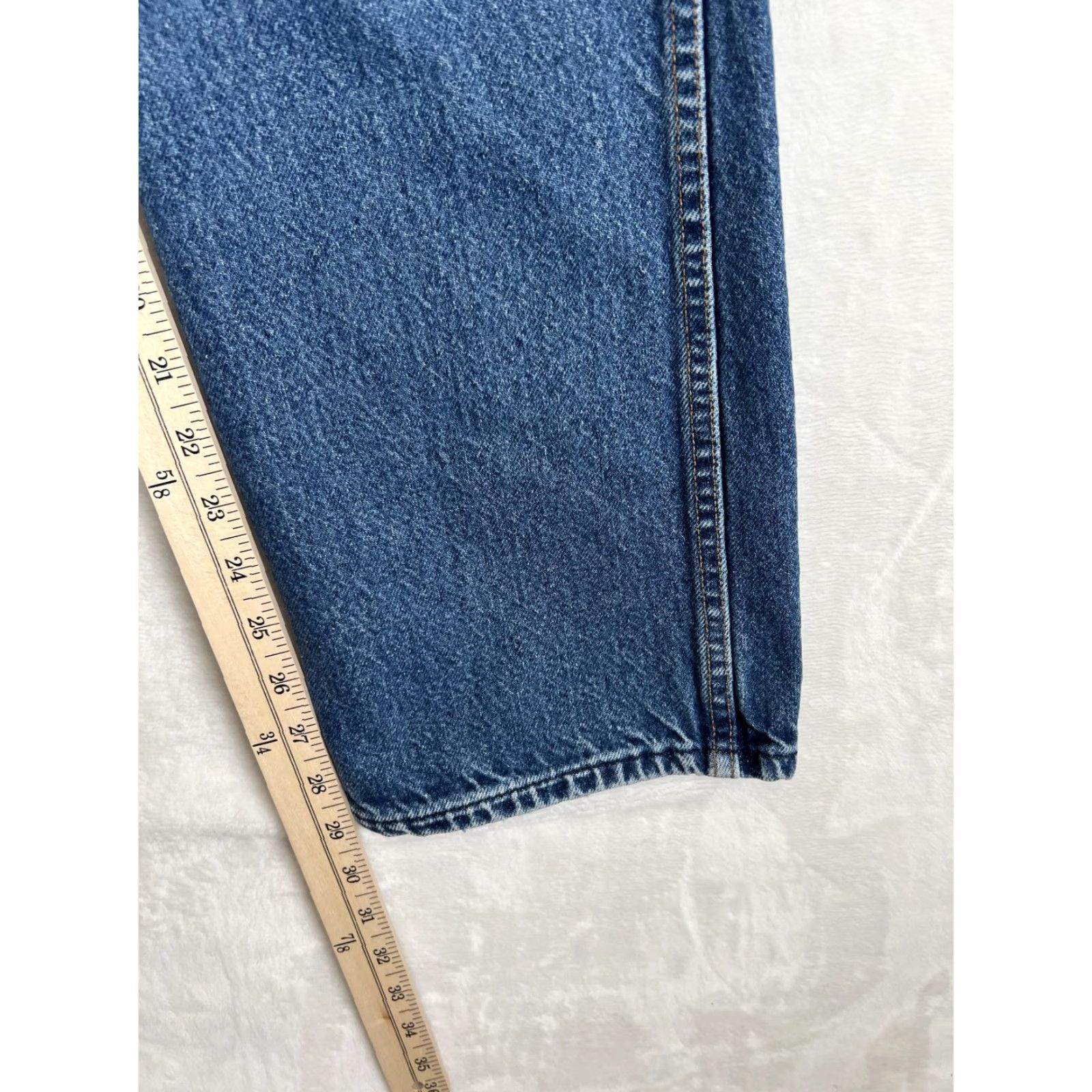 Dickies VINTAGE Dickies Jeans Mens 36x30 Blue Denim Straight Leg Classic Fit Pants Size US 36 / EU 52 - 4 Thumbnail