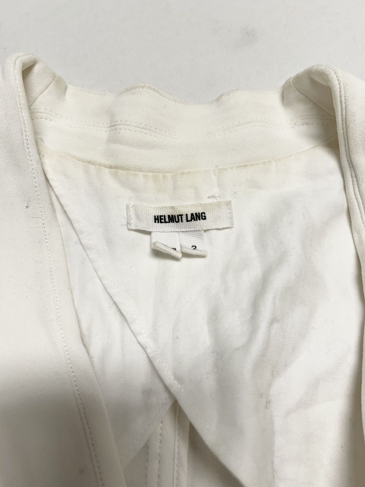 Helmut Lang SS2017 Belted Tailored Jacket Size US S / EU 44-46 / 1 - 2 Thumbnail