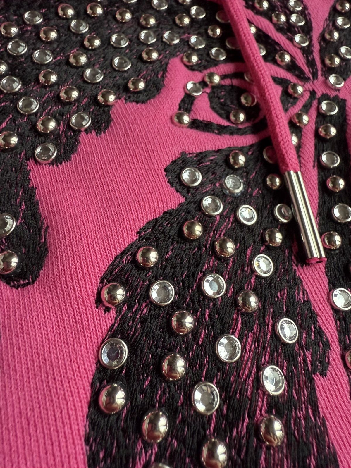 Celine $2.1k 🤑 FW22 Celine Lost Paradise pink studded embroidered Size US L / EU 52-54 / 3 - 14 Thumbnail