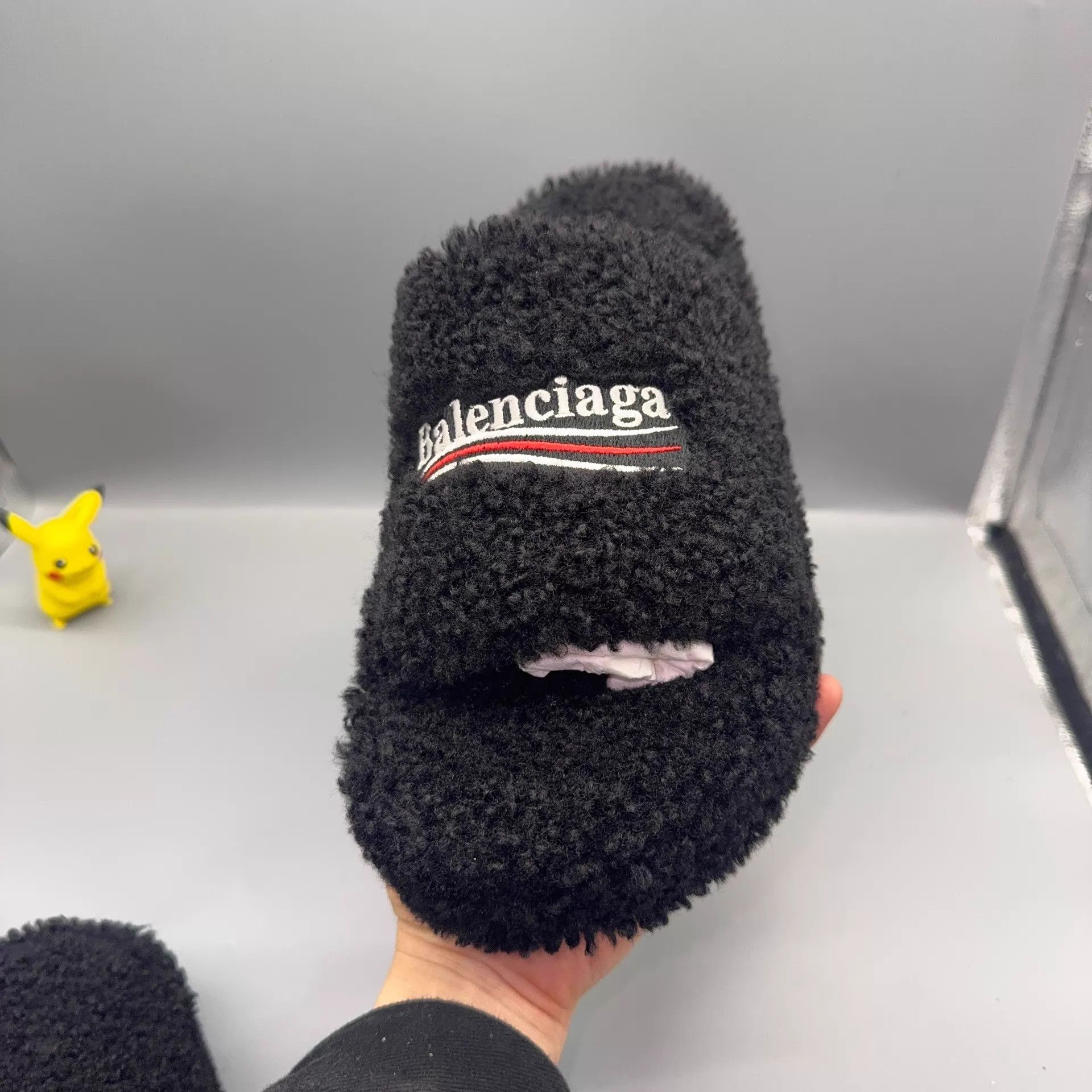 Balenciaga Balenciaga Furry Black 41 Shoes Size US 8 / EU 41 - 6 Thumbnail
