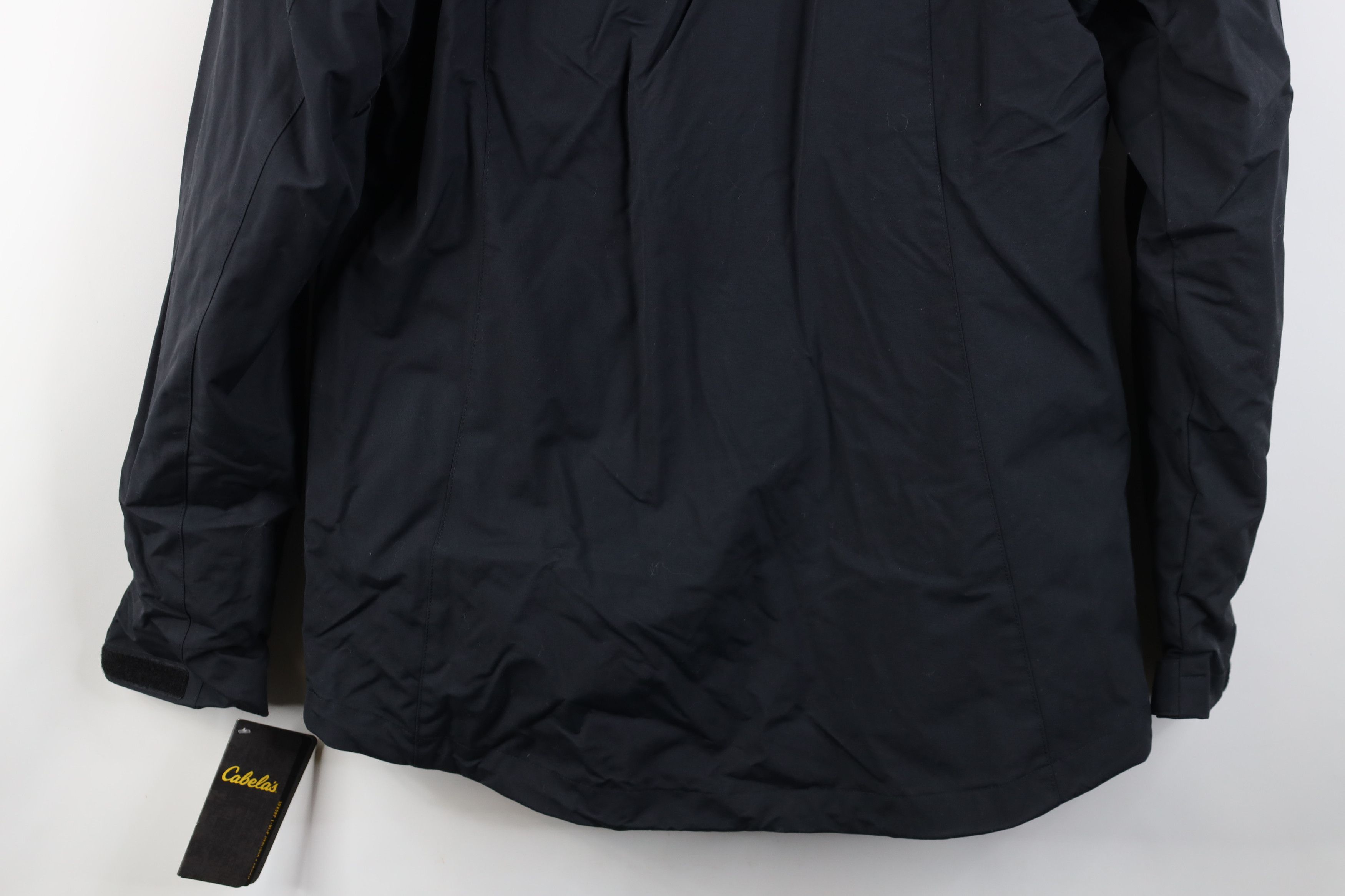 Cabelas Deadstock Vintage Cabelas 3 In 1 Hooded Jacket Black Size M / US 6-8 / IT 42-44 - 11 Thumbnail