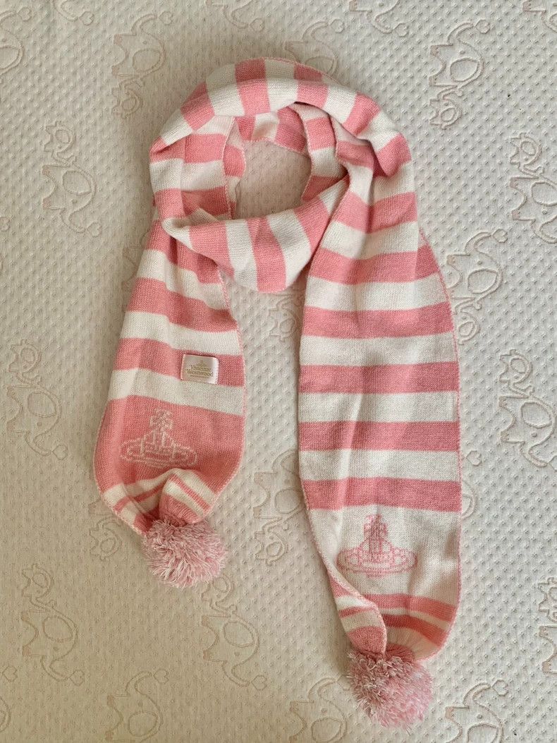 Vivienne Westwood Vivienne Westwood A wool knit scarf Size ONE SIZE - 1 Thumbnail