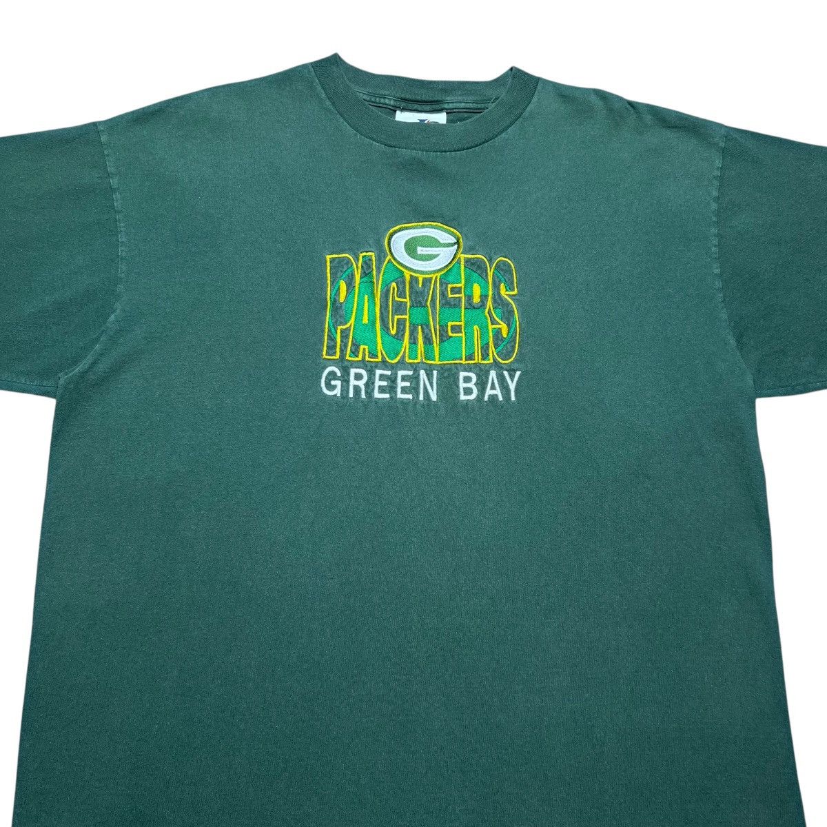 Logo Athletic 90s NFL Green Bay Packers Logo Athletic Embroidered T-Shirt Size US XXL / EU 58 / 5 - 5 Thumbnail