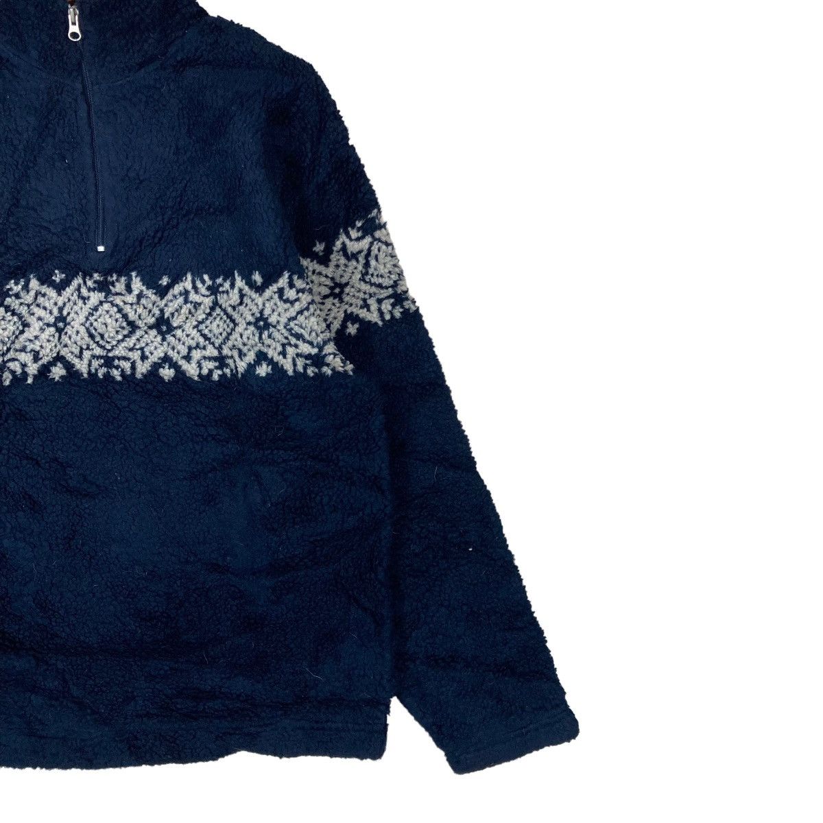Gap Vintage GAP Navajo Design Quarter Zip Pullover Jumper Fleece Size US M / EU 48-50 / 2 - 4 Thumbnail