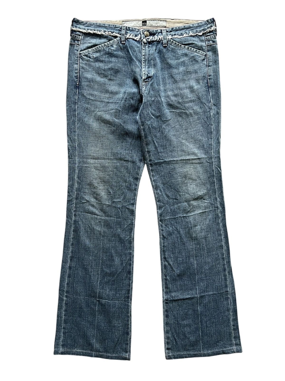Marithe + Francois Girbaud Vintage Marithe Francois Girbaud Boot Cut Jeans Size US 33 - 2 Thumbnail