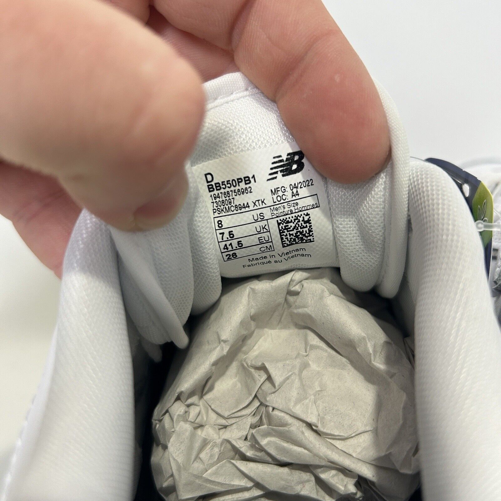 New Balance New Balance 550 “White Grey” 2024 Size US 8 / EU 41 - 6 Thumbnail