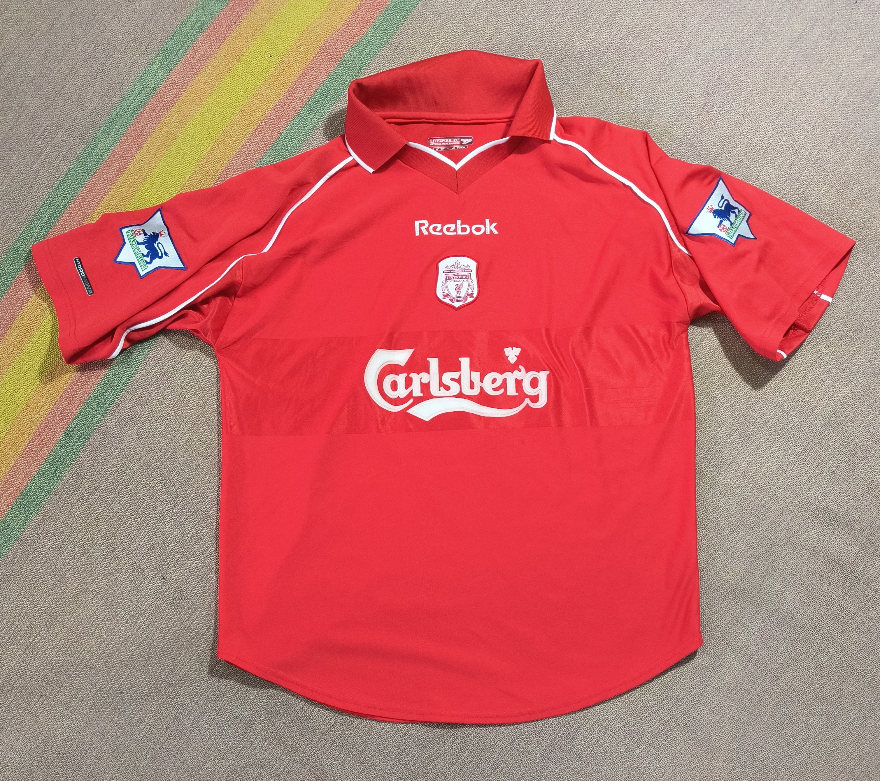 Reebok Vintage Y2K Liverpool FC #8 Emile Heskey 2000 home jersey Size US L / EU 52-54 / 3 - 2 Thumbnail