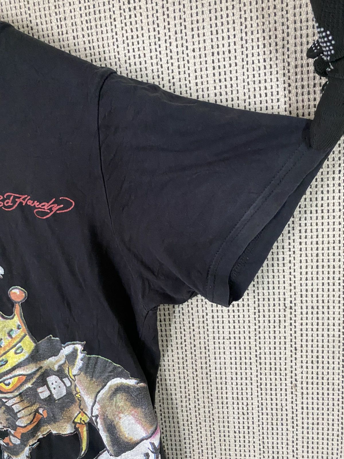 Christian Audigier × Ed Hardy Ed hardy keith king tiger tshirt size L women's Size L / US 10 / IT 46 - 7 Thumbnail