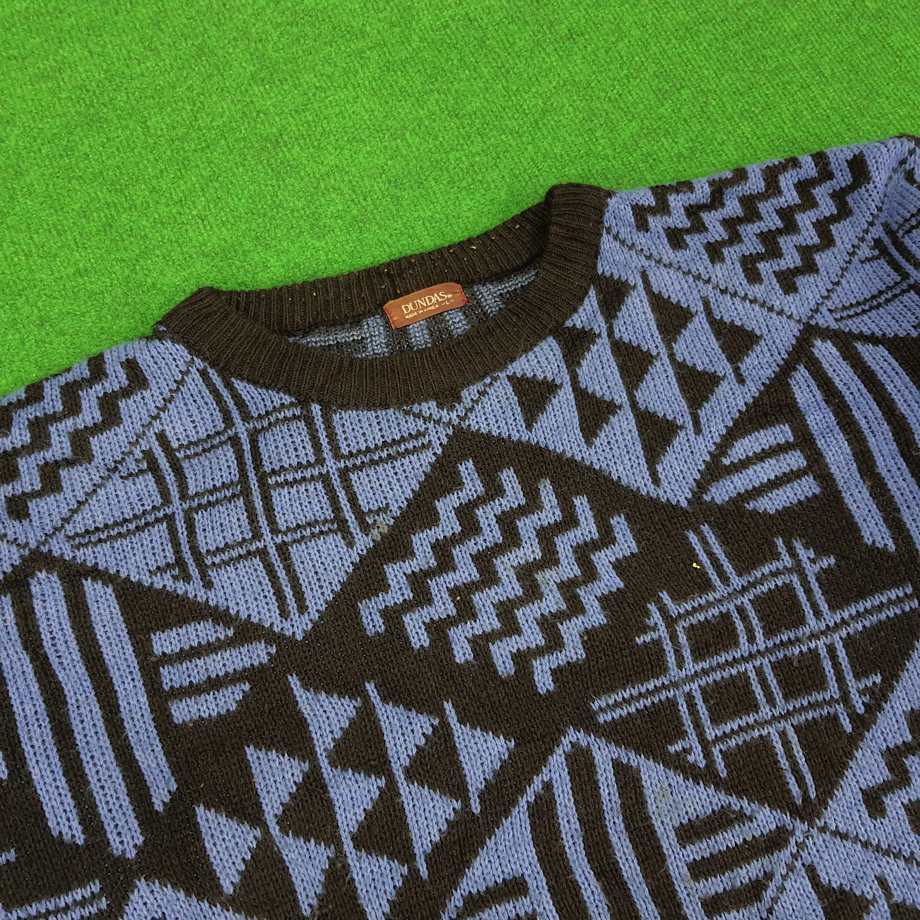 Other Vintage DUNDAS Winter Session Knitwear Size US L / EU 52-54 / 3 - 2 Thumbnail