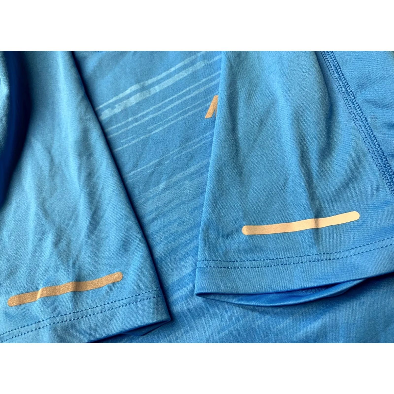Nike Nike Dri-FIT ORIGINAL RUN Running Shirt Women XL Blue Reflective Logo Training Jersey Size XL / US 12-14 / IT 48-50 - 4 Thumbnail