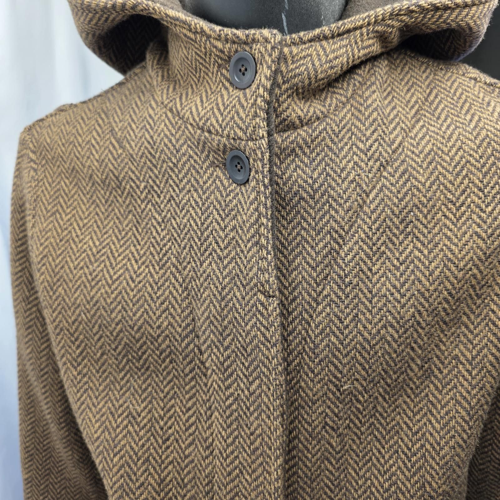Eddie Bauer Vintage Eddie Bauer Wool Coat Women's Petite L USA Tweed Size L / US 10 / IT 46 - 2 Thumbnail
