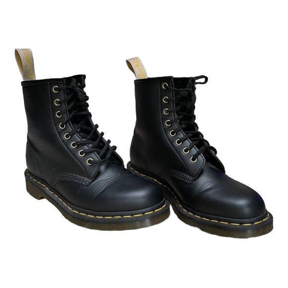 Dr. Martens Dr Martens 14045 Vegan Leather Black Unisex Boots | Grailed