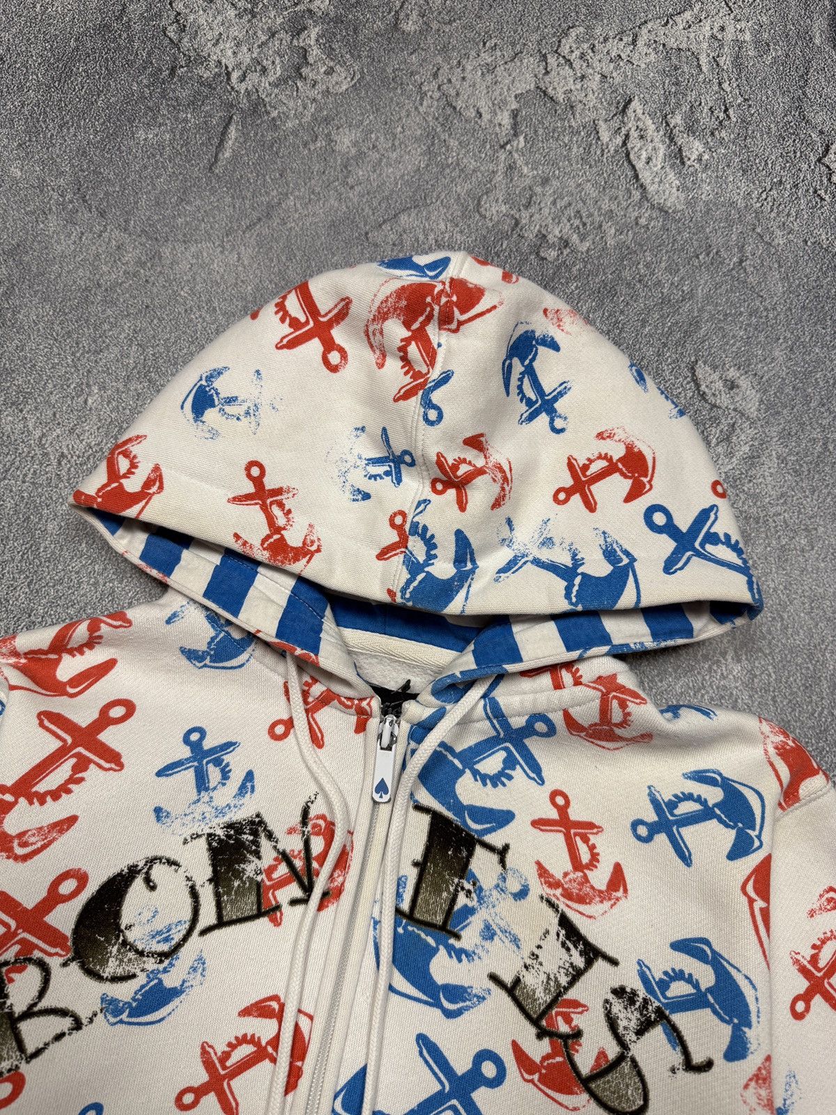 Affliction Vintage Affliction Style Chainsaw Iron Fist Zip Hoodie Size US M / EU 48-50 / 2 - 8 Thumbnail