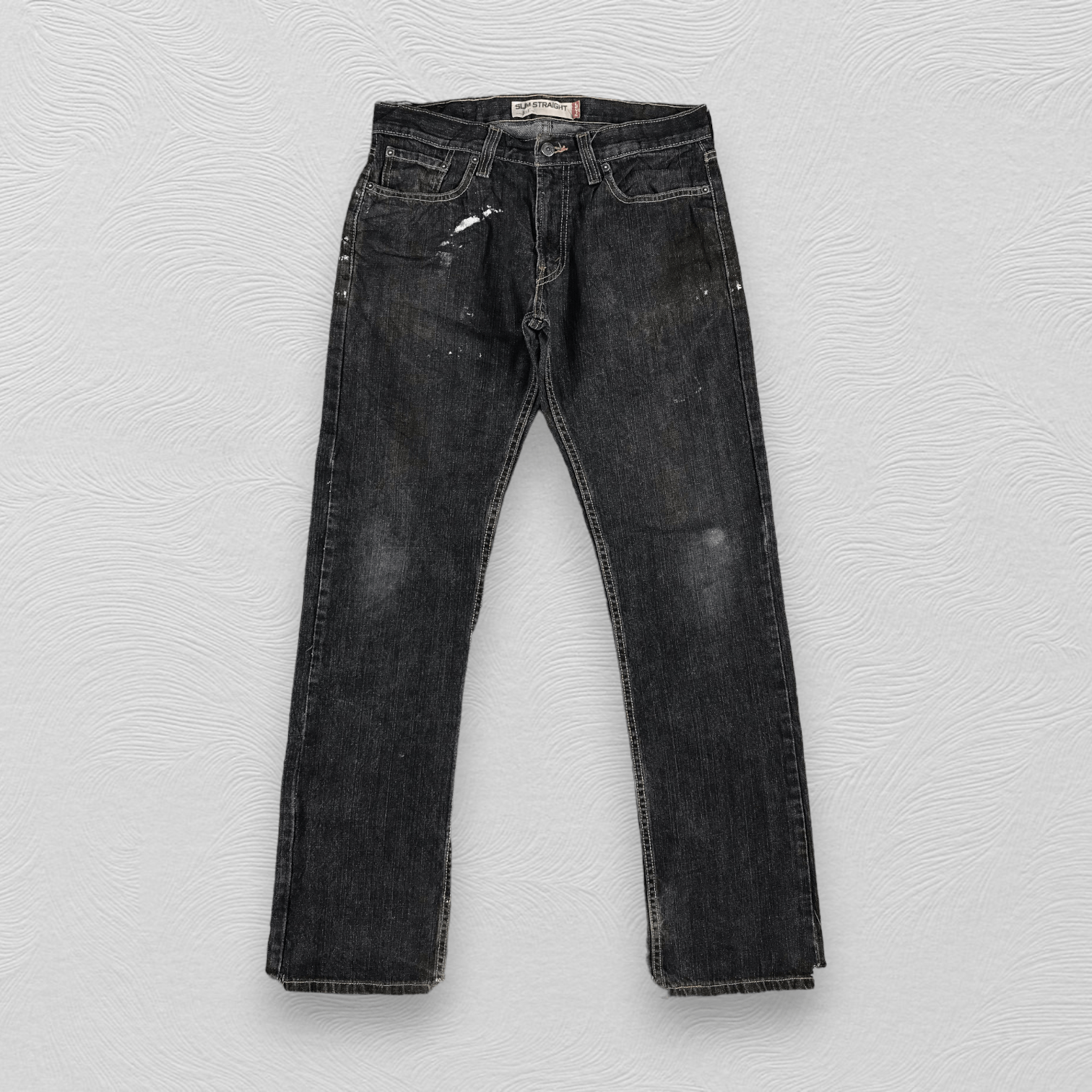 Levi's Vintage Levis 514 Jeans Faded Black Denim KJ1114 Size US 32 / EU 48 - 1 Thumbnail