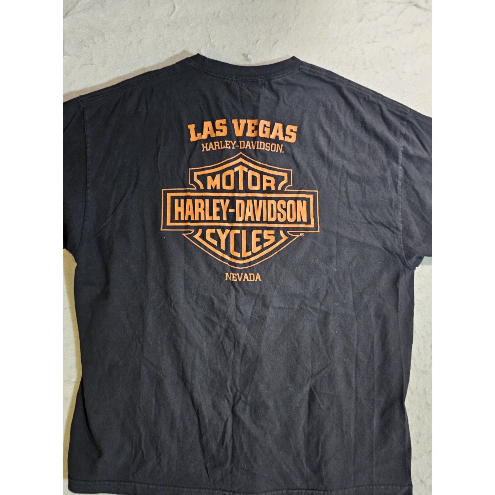 Harley Davidson VINTAGE Harley-Davidson T-Shirt HD 1903 Las Vegas Nevada Short Sleeve Mens XL Black 2018 Firm? Size US XL / EU 56 / 4 - 6 Thumbnail