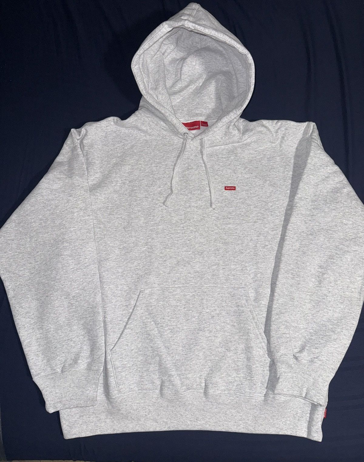 Supreme Supreme Small Box Hoodie Sweatshirt Ash Grey XL | Grailed 