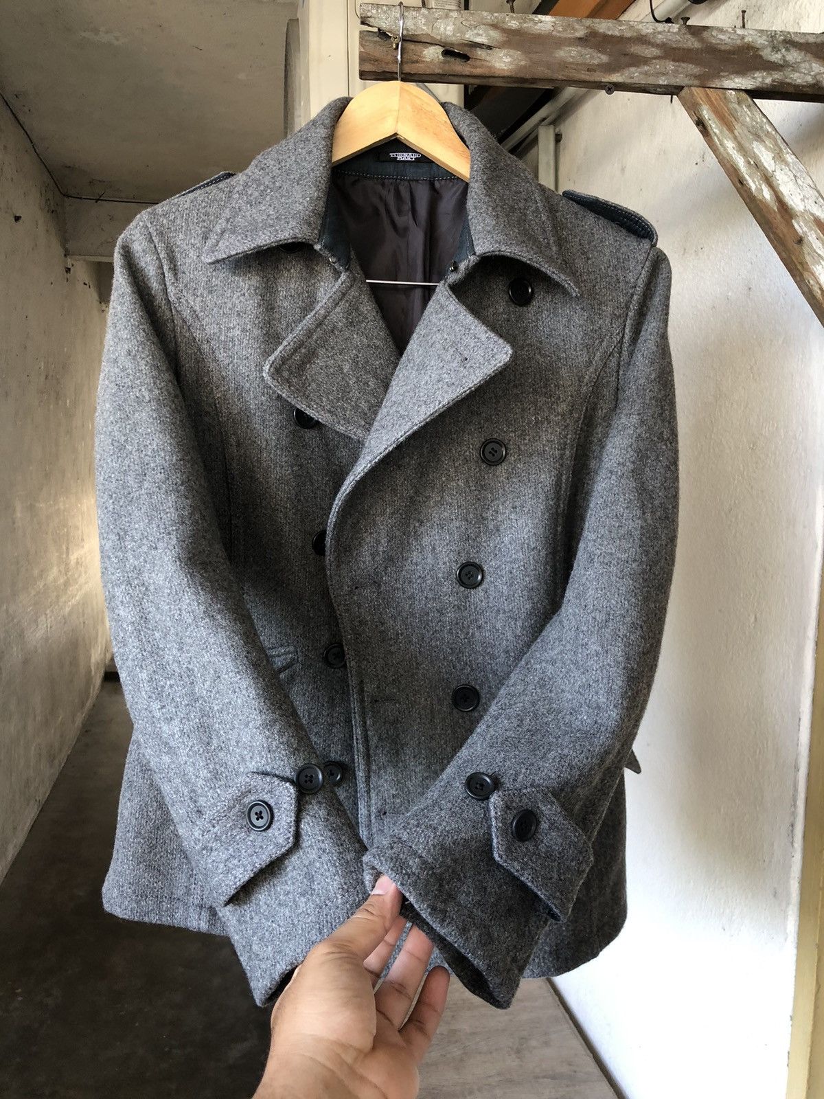 If Six Was Nine Tornado Mart Japan Double Collar Wool Jacket Size M / US 6-8 / IT 42-44 - 13 Thumbnail