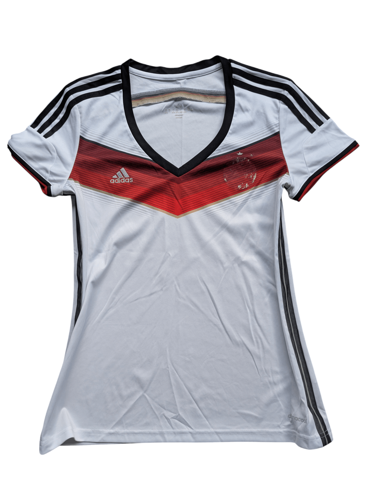 Adidas ADIDAS GERMANY FOOTBALL SHIRT 2014/15 HOME JERSEY WOMEN Size US L / EU 52-54 / 3 - 1 Thumbnail