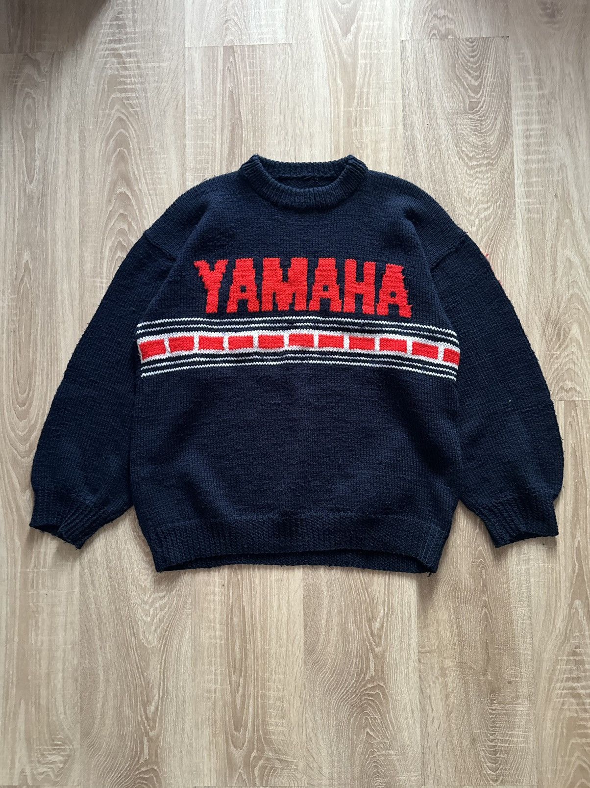 Vintage Yamaha Lennart sweater vintage Size US XL / EU 56 / 4 - 1 Thumbnail