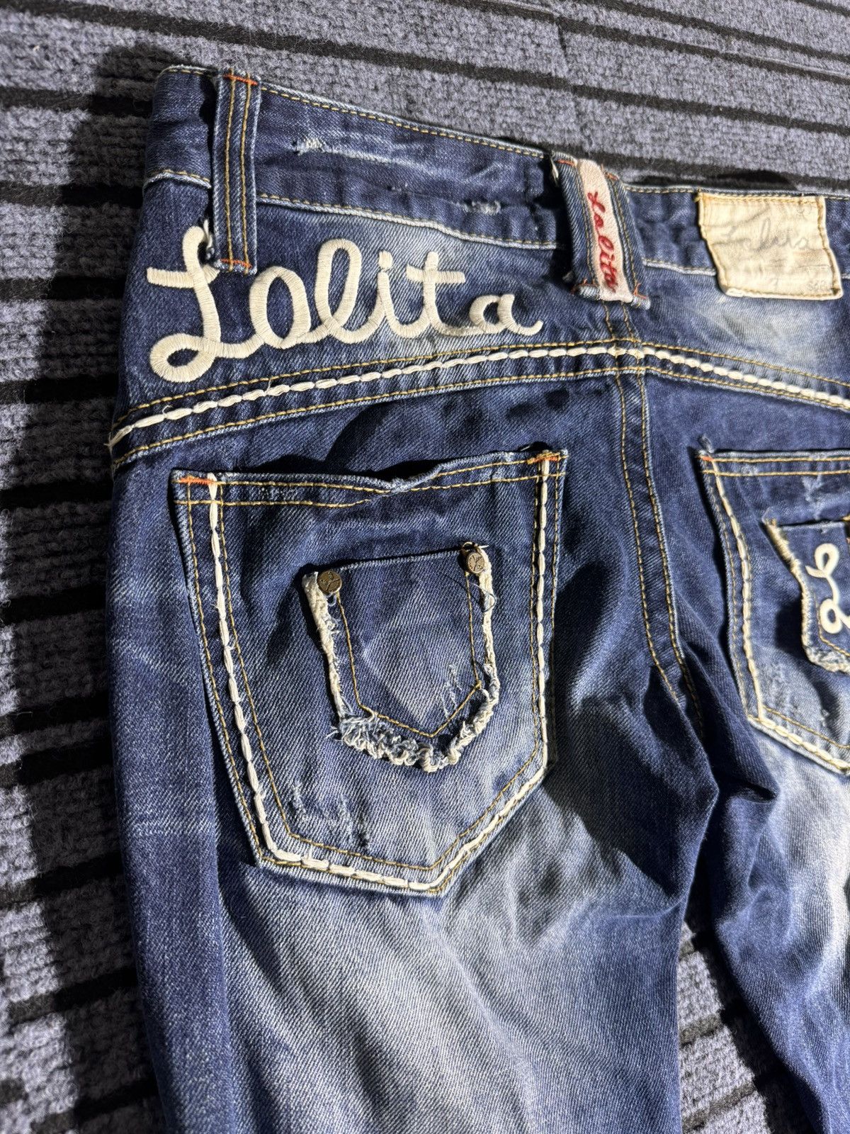 Japanese Brand Lolita jeans japanese bootcut denim Size US 30 / EU 46 - 4 Thumbnail