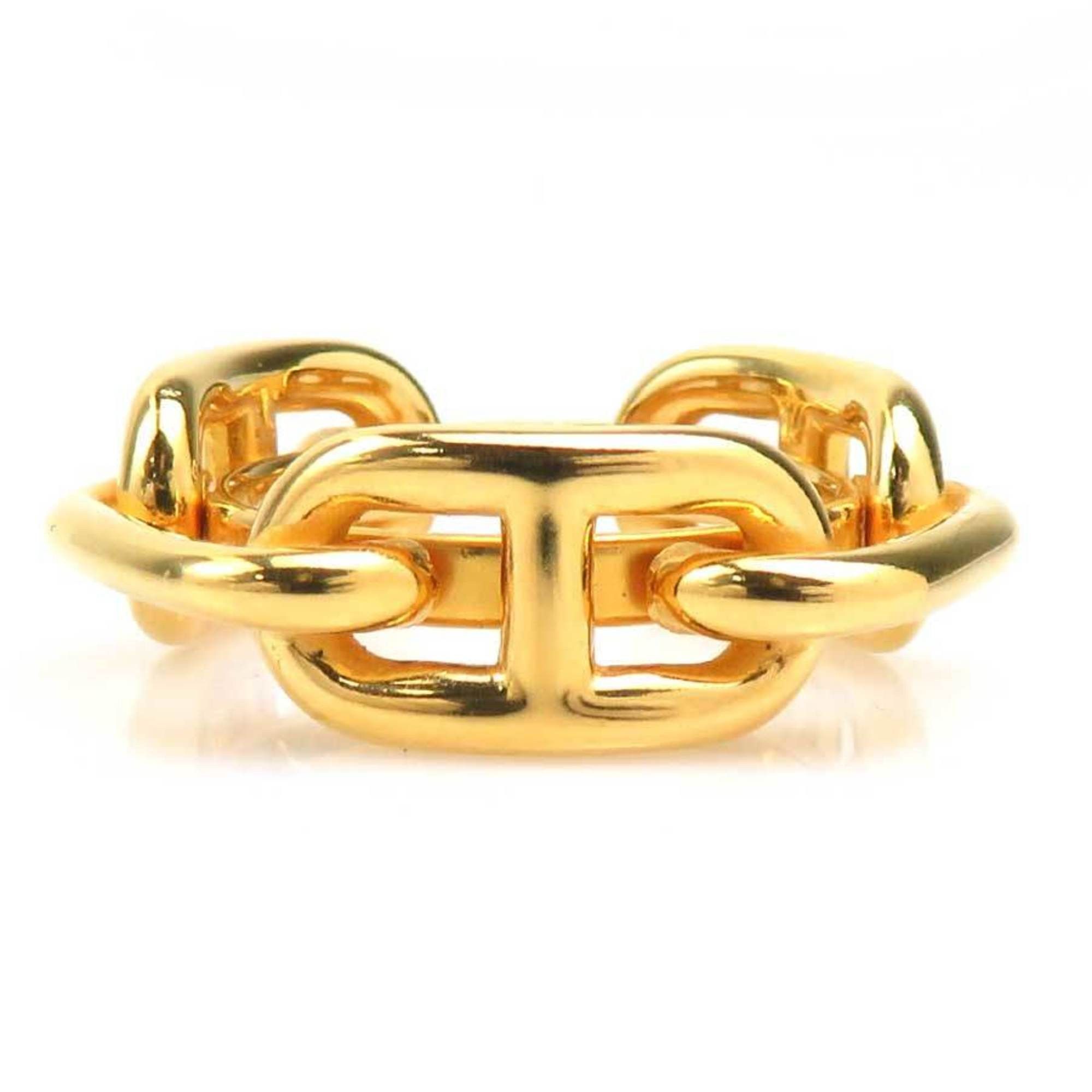 Hermes Hermes Chaine d'Ancre scarf and ring in metal gold for women (e61225a) Size ONE SIZE - 1 Thumbnail