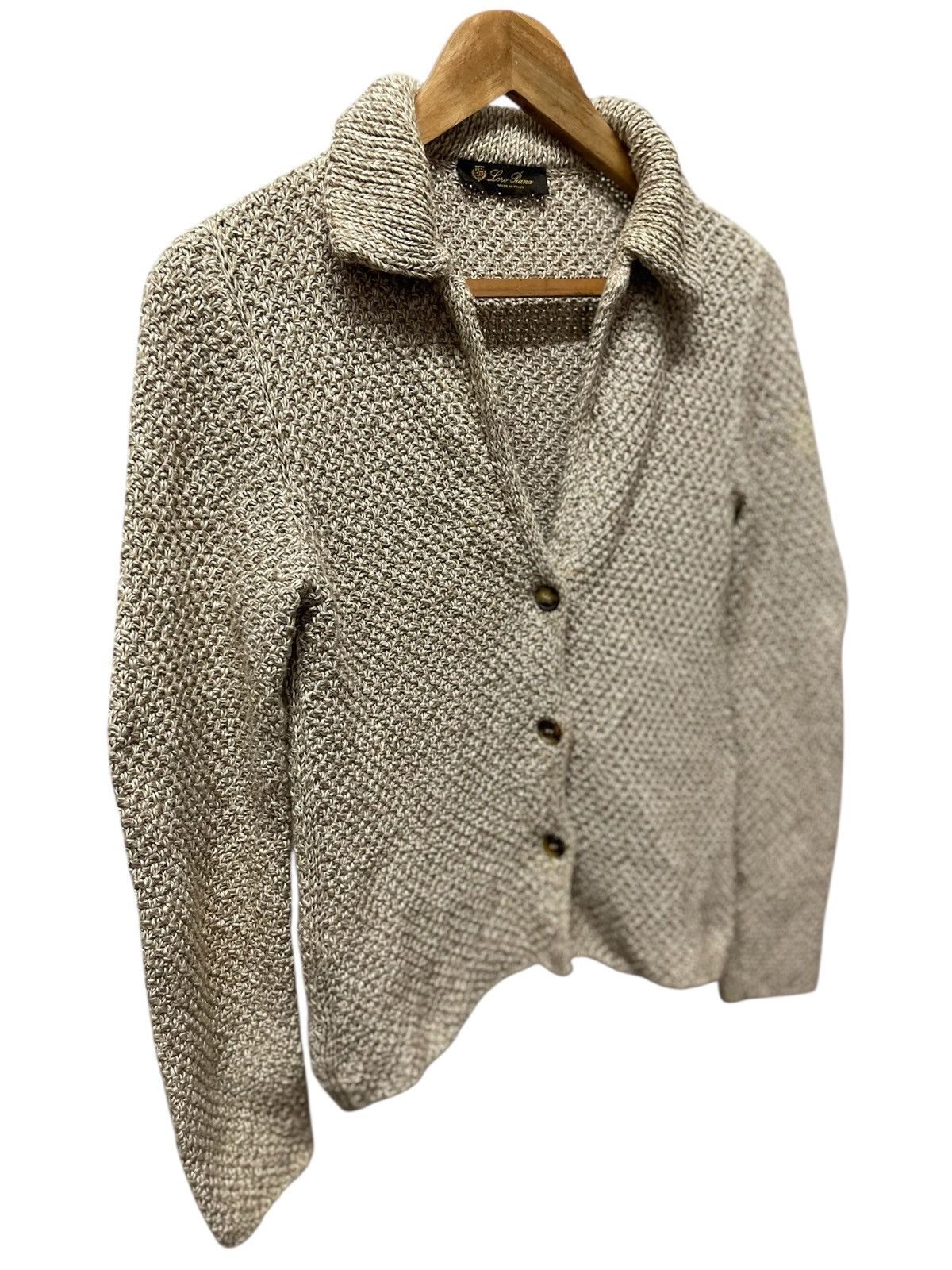 Loro Piana Loro Piana Knitted Pattern Jacket Size S / US 4 / IT 40 - 5 Thumbnail
