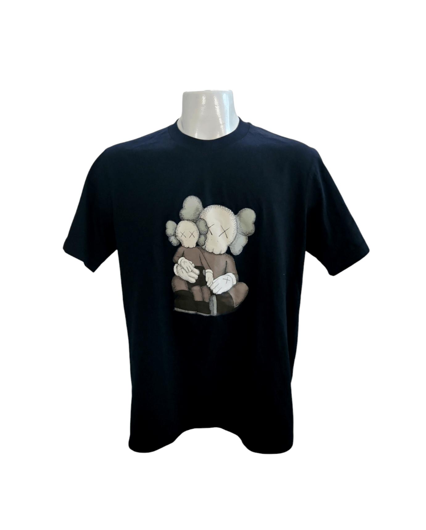 Kaws × Uniqlo KAWS X Uniqlo Companion Limited Edition UT Black SZ Large Size US L / EU 52-54 / 3 - 1 Thumbnail