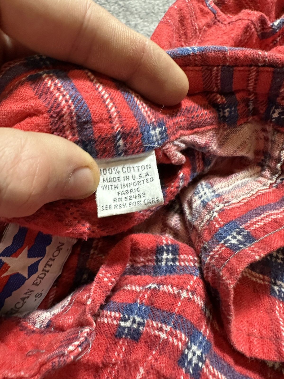 American Edition × Vintage Vintage American Edition Button Up Shirt Streetwear USA S Size US S / EU 44-46 / 1 - 4 Thumbnail
