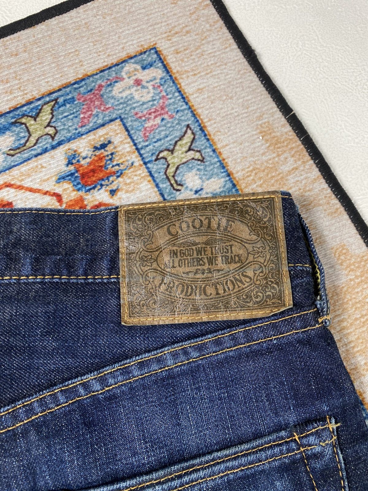 Cootie productions selvedge denim pants