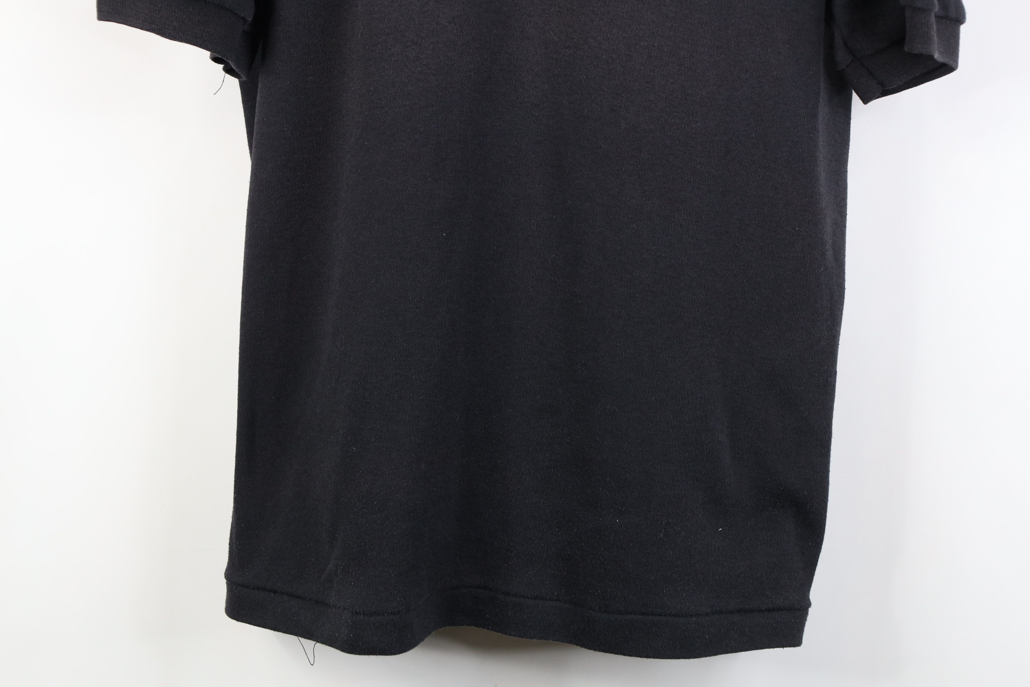 Vintage Vintage 70s Streetwear Cotton Knit Golf Polo Shirt Black Size US XL / EU 56 / 4 - 3 Thumbnail