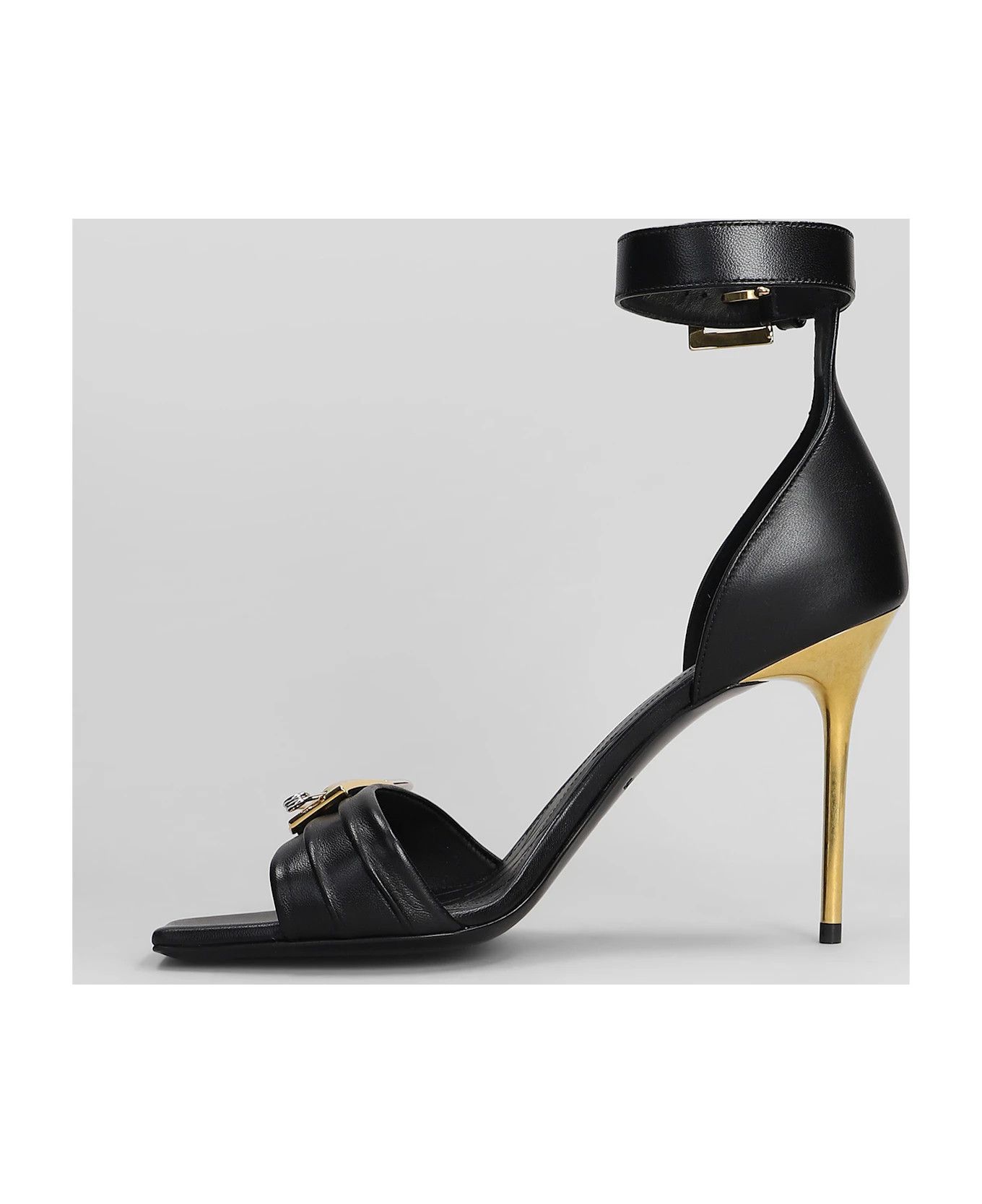 Balmain o1s1wg110126 Safety Sandals in Black Size US 9 / IT 39 - 2 Thumbnail
