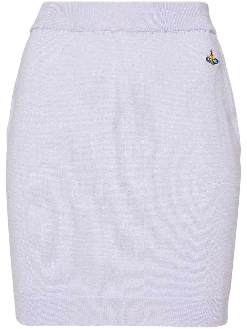 Vivienne Westwood o1s22i1n0924 Bea Mini Skirt in Purple Size 28" / US 6 / IT 42 - 1 Thumbnail