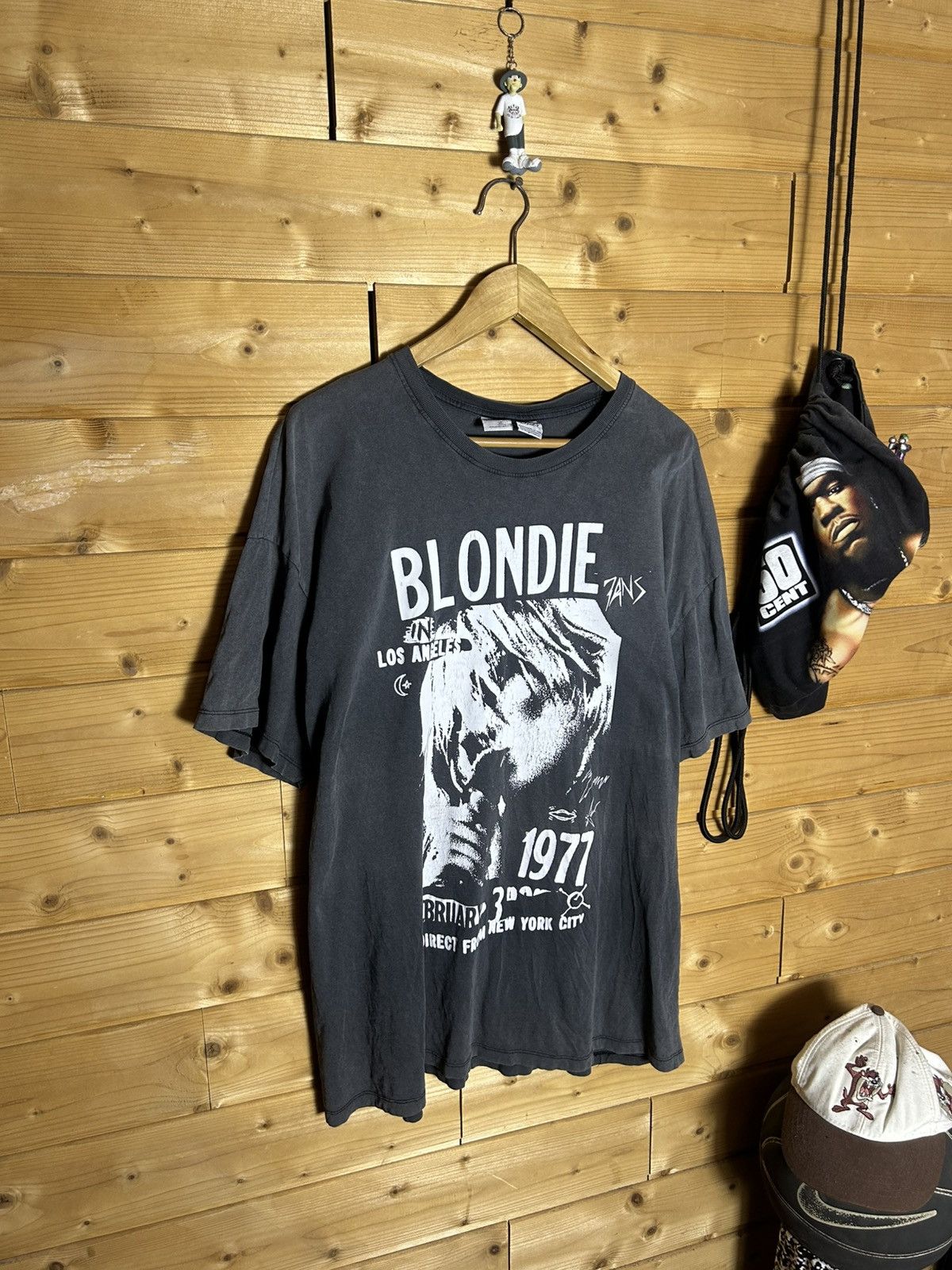 Band Tees Blondie 1977 tour oversized t shirt Size US L / EU 52-54 / 3 - 1 Thumbnail