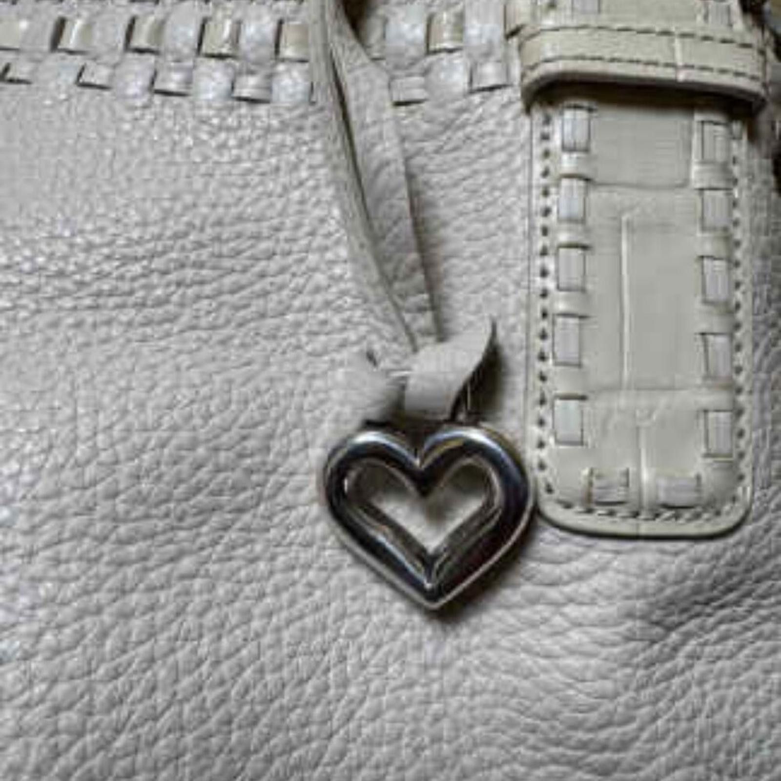 Brighton Brighton Pebbled Leather Hobo Bag Woven Trim Dust Bag & Box Size ONE SIZE - 6 Thumbnail
